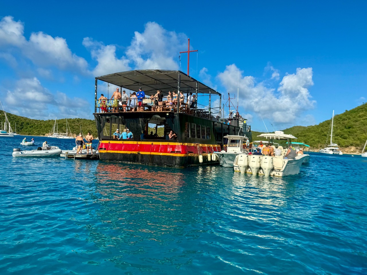 Day 1: Start on Tortola and pirate caves on Norman Island
